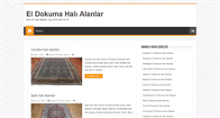 Desktop Screenshot of eldokumahalialanyerler.com