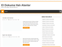Tablet Screenshot of eldokumahalialanyerler.com